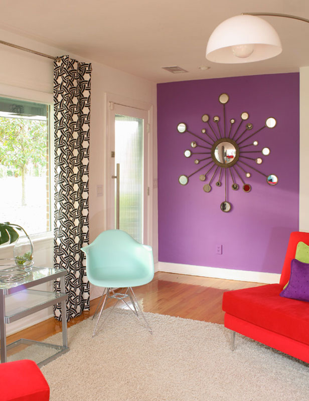 Décorez votre salon et votre chambre à coucher d'une touche de ... Rouge Salon décor
