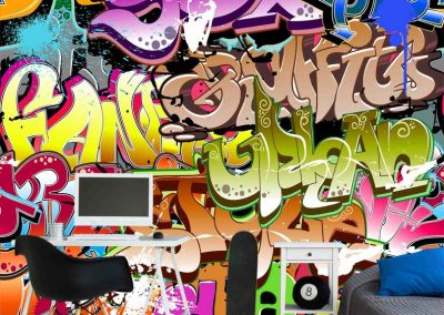 Murale Funky Hip Hop 9′ x 9′