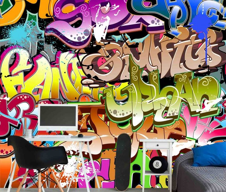 Murale Funky Hip Hop 9′ x 9′