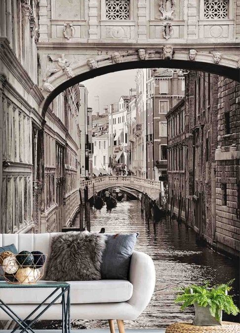Murale Pont des Soupirs à Venise