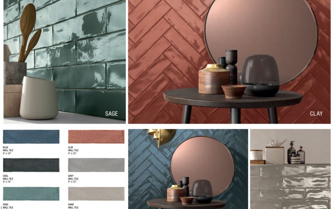 Céramique murale, collection Crossroad Brick