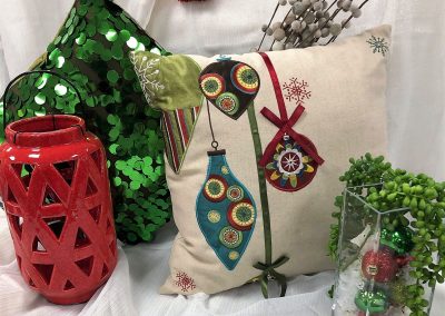 Accessoires et coussins décoratifs de Noël