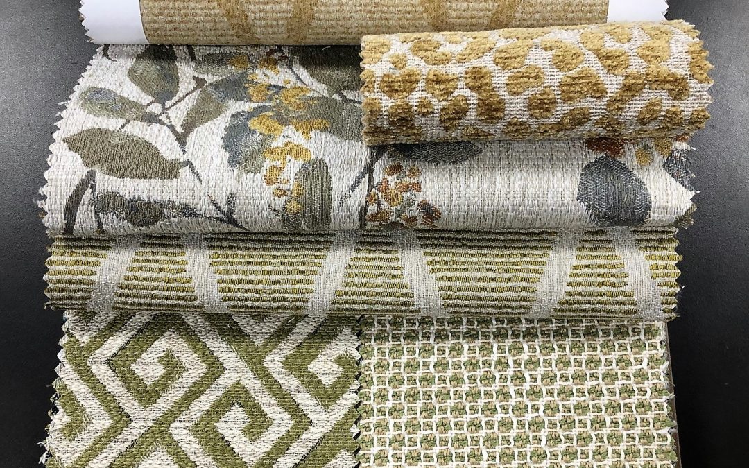 Tissus variés | Collection SEAFOAM / CITRON