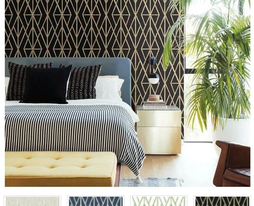 Papier peint | Riviera Bamboo Trellis