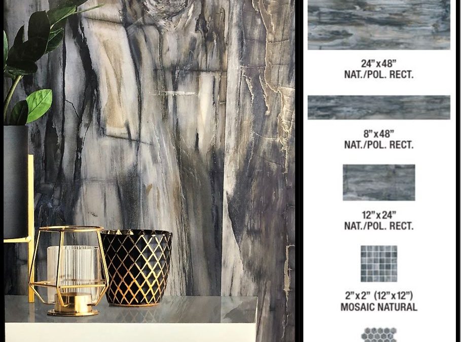 Céramique de mur et plancher | Fond bleu